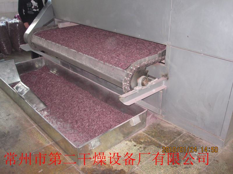 硅膠類專用帶式干燥機(jī)